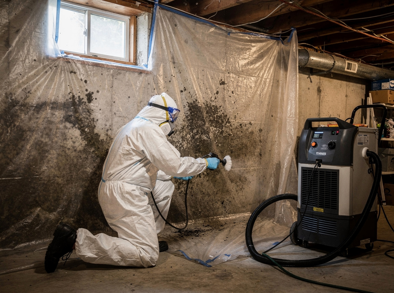 Basement Mold Removal in Royal Oak, MI